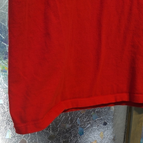 Nike Men's Red 'Just Do It' T-Shirt - Picture 9 of 11